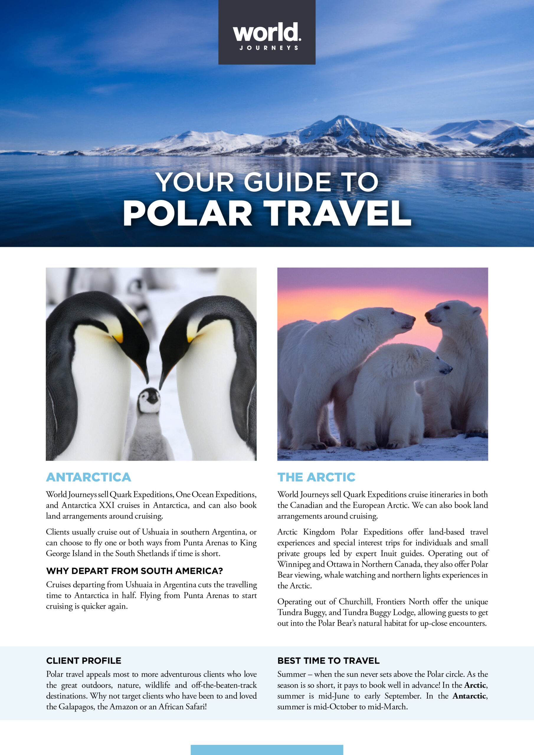 Your Guide to Polar Travel - World Journeys Australia