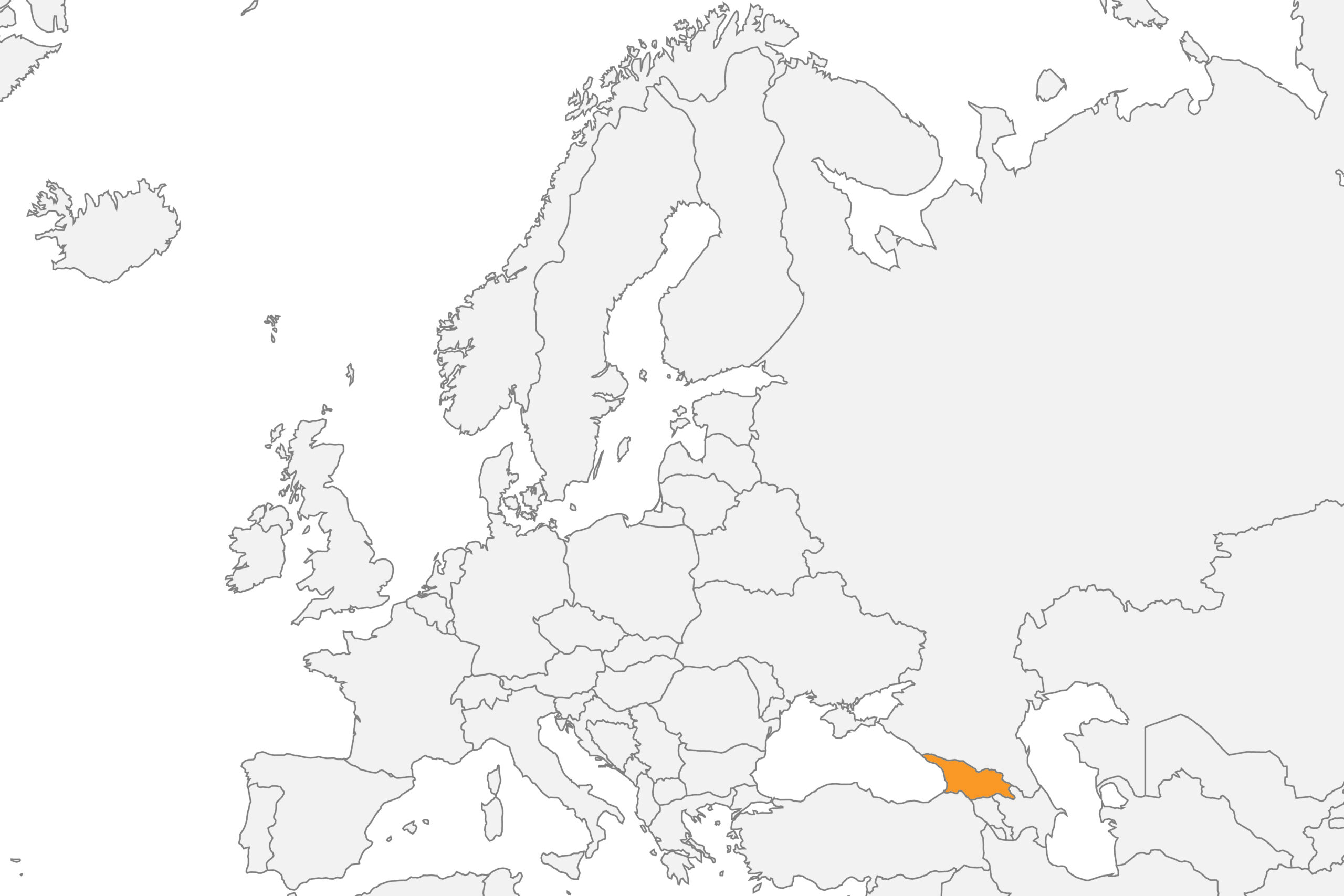 Map of Georgia location