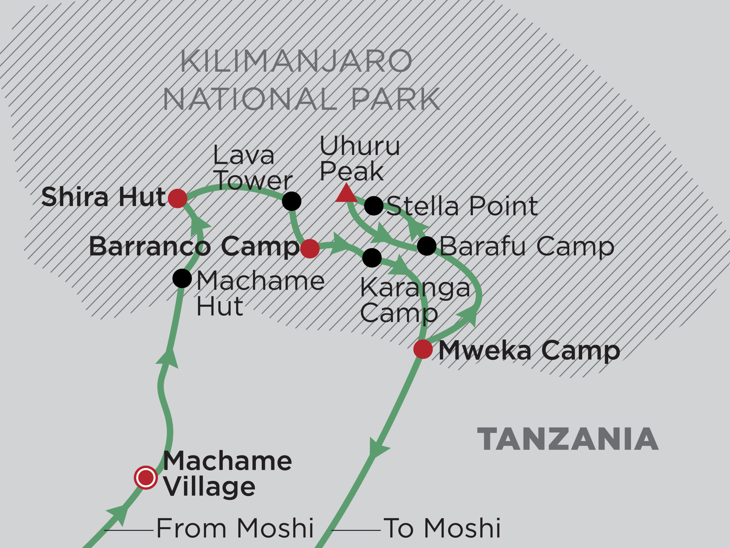 Map_Kilimanjaro-Machame-Route