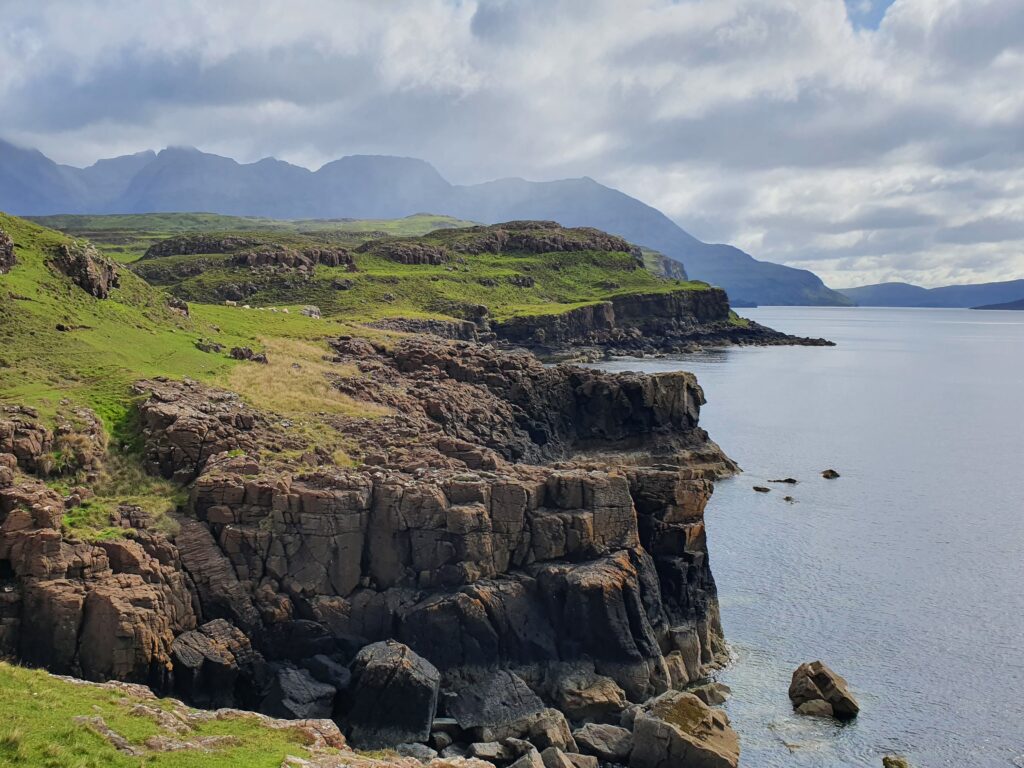 Rugged coastline, Isle of Skye