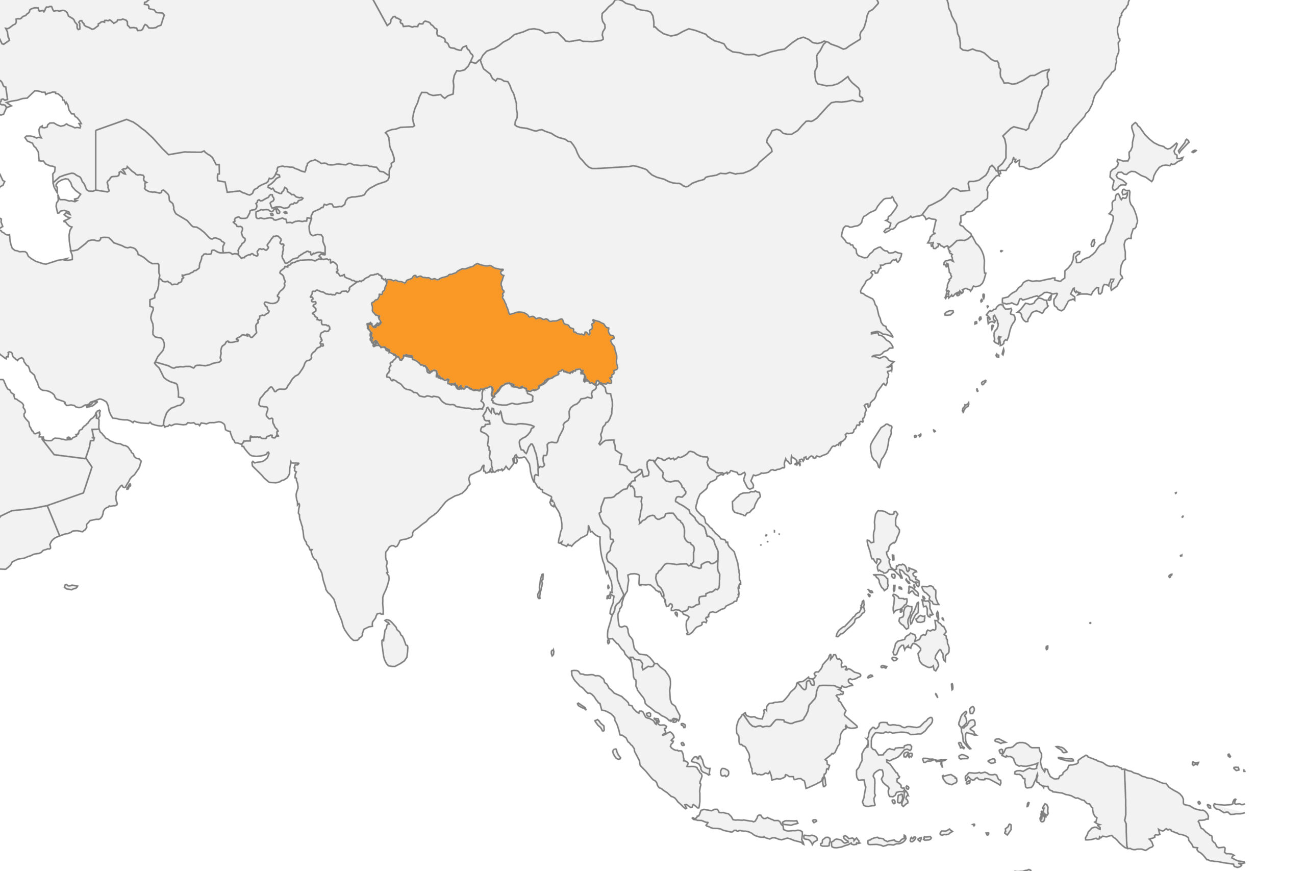 Tibet location