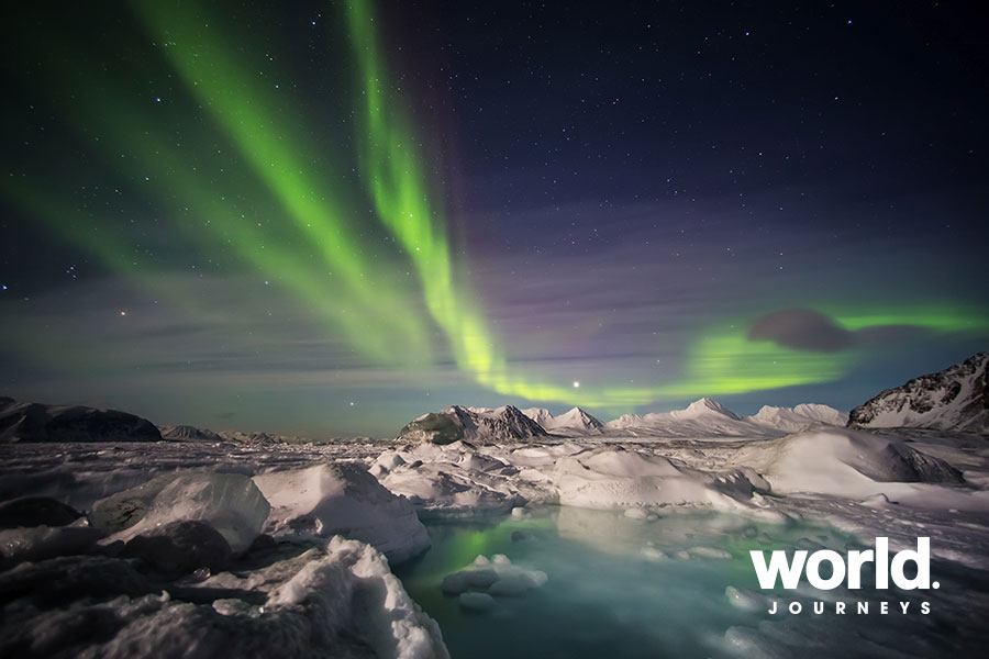 Greenland's Northern Lights  - Fly North, Fly South