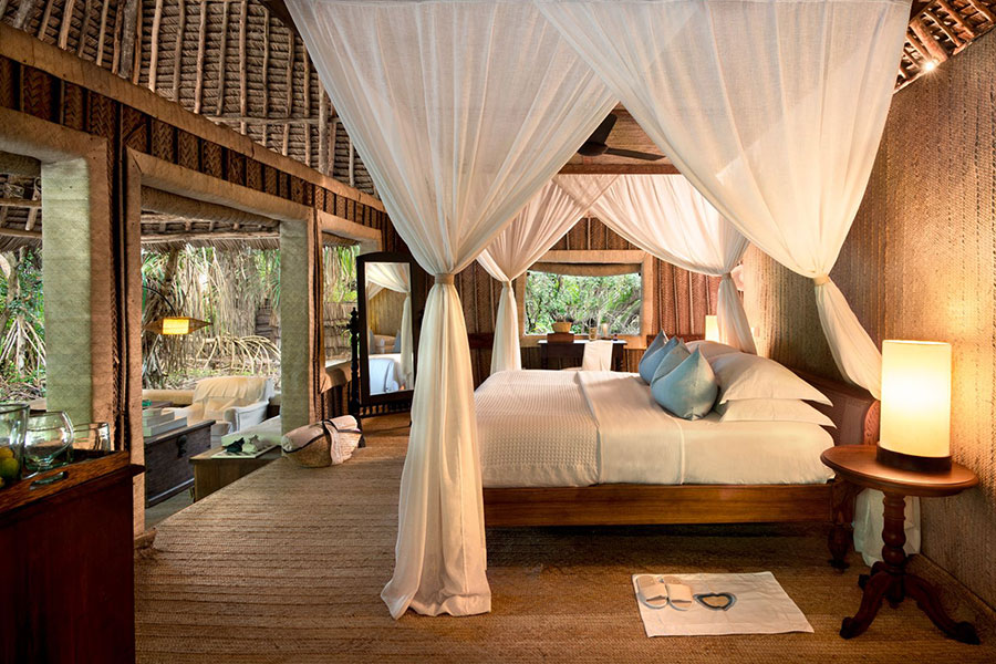 AndBeyond Mnemba Island-bed